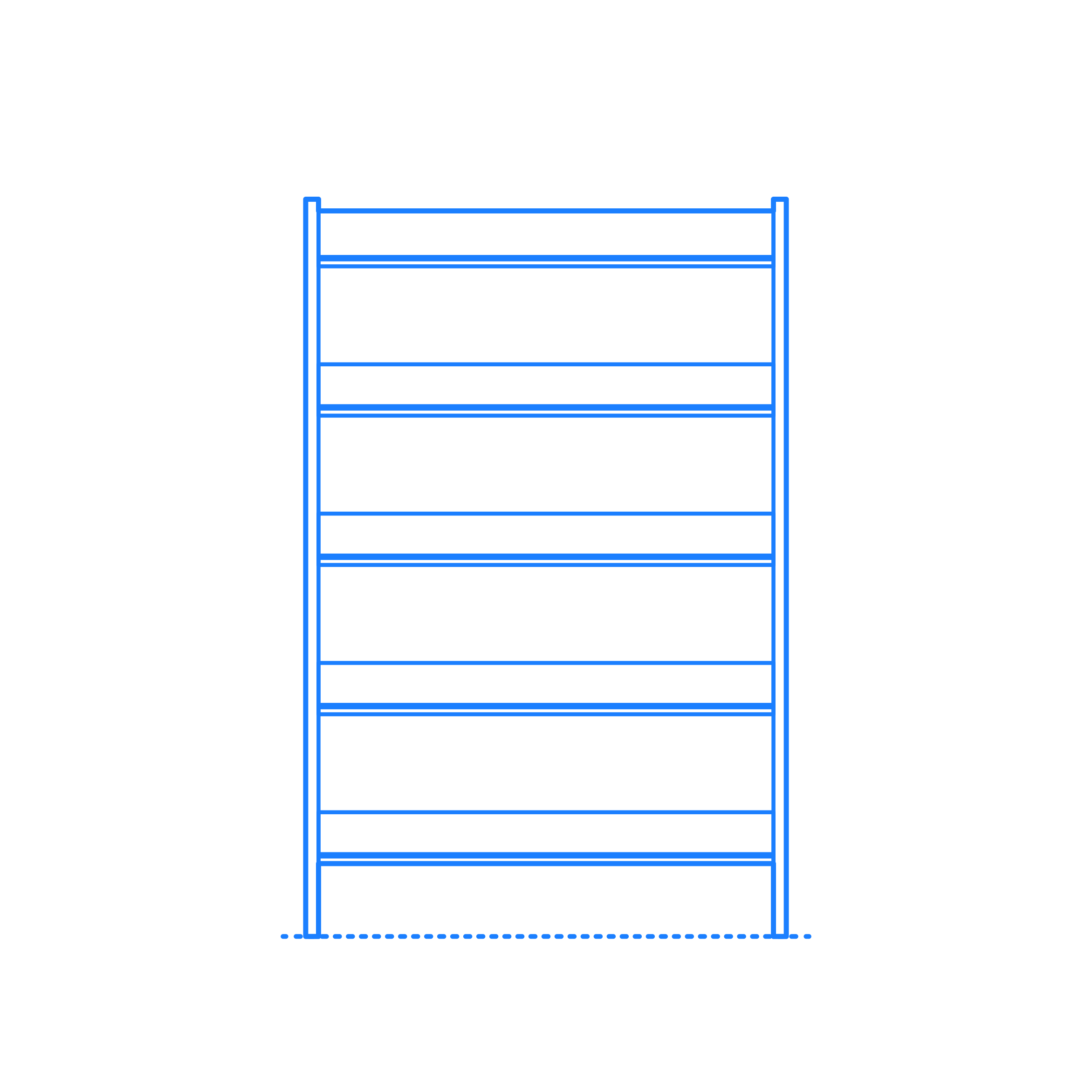 Furniture Bookcases Fantol Bookcase Wide Sketch Drawing Svg Free Vectors